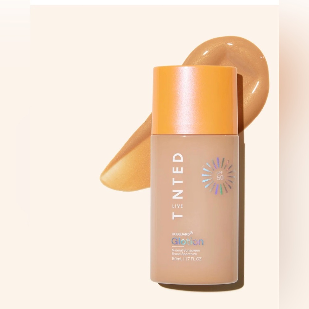 TNTED Live Hueguard Glotion Mineral Sunscreen SPF 50 — Orange